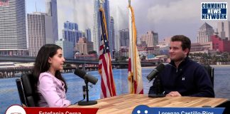 Estefania Cerna, founder of Dancers Dressing Dancers, talks with Lorenzo Castillo-Rios