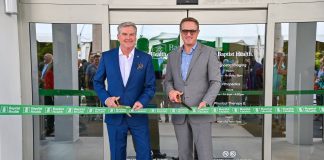 Baptist Health and the Miami Dolphins Host Ribbon Cutting Ceremony for New Orthopedic Complex