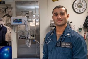 Killian HS grad serving aboard U.S. Navy warship in Atlantic