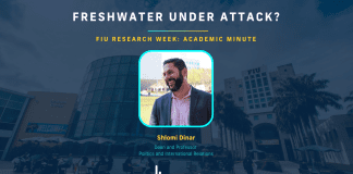 FIU Research Week: Water as a weapon