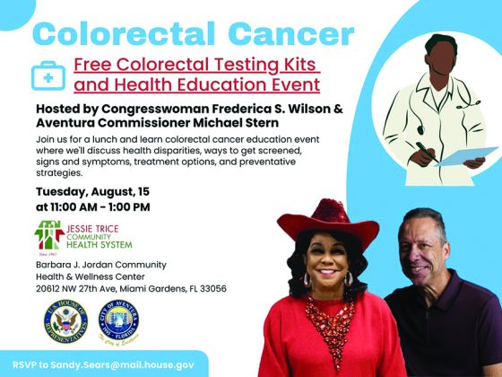 Congresswoman Frederica Wilson and Aventura Comm. Michael Stern host Health Education event in Washington, D.C.