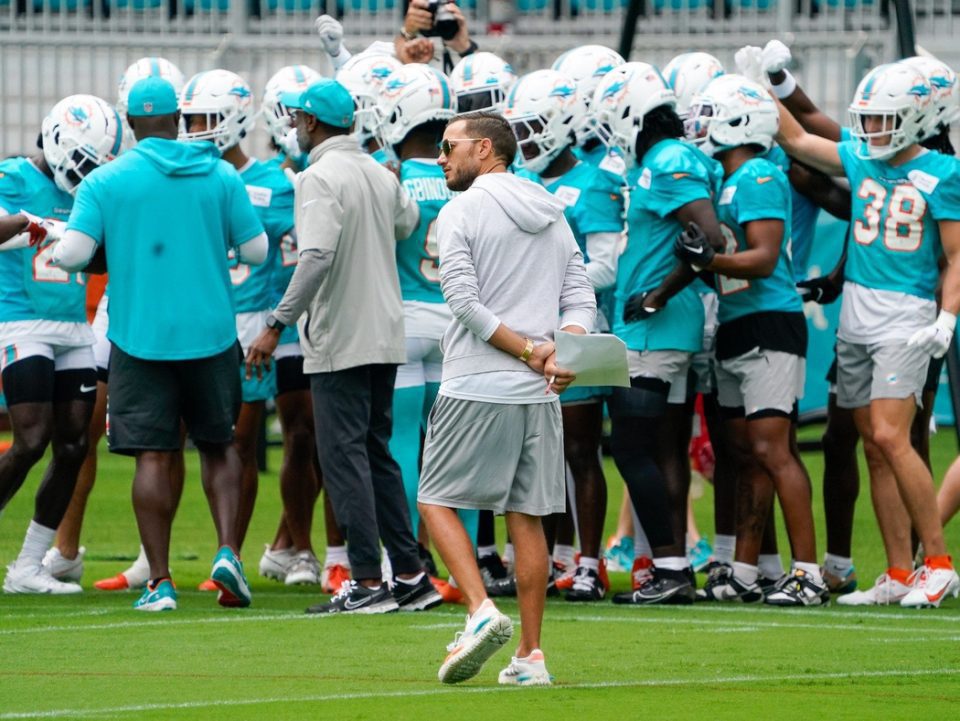 Miami Dolphins Training Camp Practice Report Day 9 on Saturday