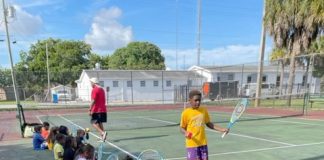 SERVING UP FUN AT THE PARK!