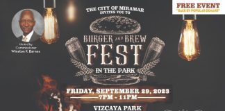 Burger and Brew Fest in the Park