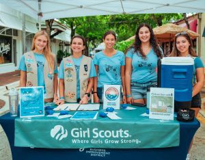 Girl Scouts join with Coconut Grove BID for eco-themed ‘Dog Days of Summer’