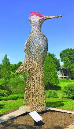 Magnificent 30-foot-tall bird sculptures at Pinecrest Gardens