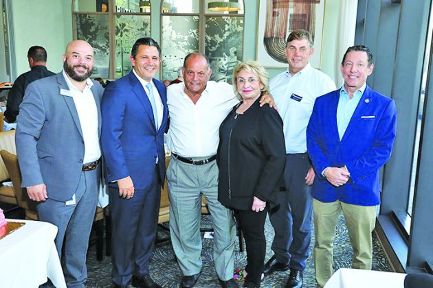 Fl. Senator Jason Pizzo joins speakers from Campbell Property Mgmnt., Hotwire and Interiors by Steven G for association seminar