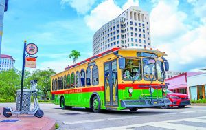 The City of Coral Gables introduces Downtown Express trolley service