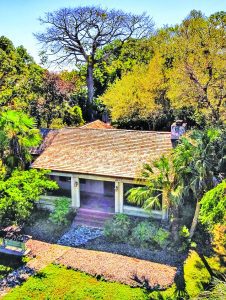 Bird's-eye view of the historic Doc Thomas House.(Photo by Alfredo DeLara) 