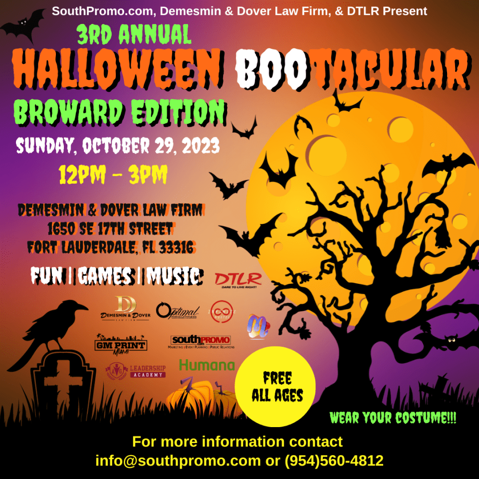 3rd Annual Halloween Bootacular Broward Miami's Community News