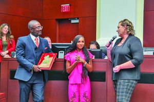 Councilmember commends student for exceptional academic achievements