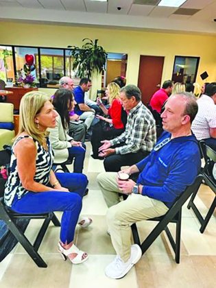 Valley Bank hosts SpeedBiz for great one-on-one networking