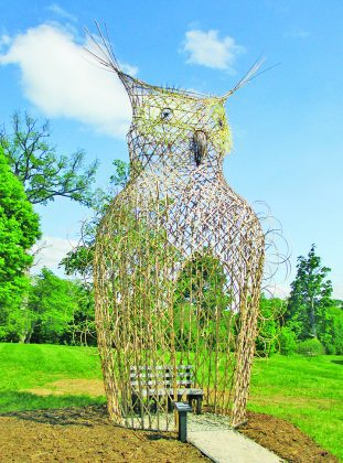 Magnificent 30-foot-tall bird sculptures at Pinecrest Gardens