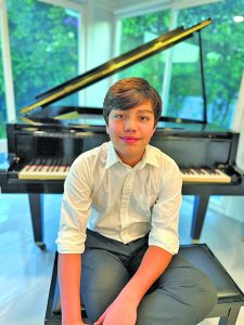 Talented young pianist Wins prestigious award