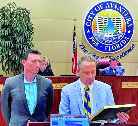 Dimitry Shaposhnikov honored by City of Aventura