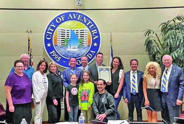 Dimitry Shaposhnikov honored by City of Aventura