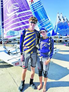 Sailing siblings secure top spots in Cressy National HS Championships