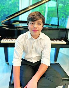 Young pianist Christopher Rocha finds keys to win in competition