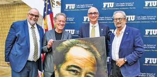 FIU unveils Lee Caplin School of Journalism & Media in ceremony FIU unveils Lee Caplin School of Journalism & Media in ceremony