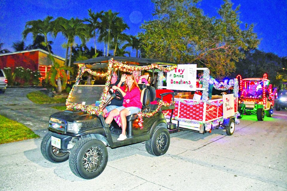Holiday Golf Cart Parade lights up town’s streets Cutler Bay
