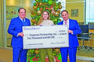 Duane Morris’ Miami Office donates $10K to Chapman Partnership Feed a Family for Holidays Campaign