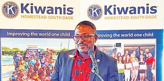 Homestead High principal addresses Kiwanis Club of Homestead-S. Dade Homestead High principal addresses Kiwanis Club of Homestead-S. Dade