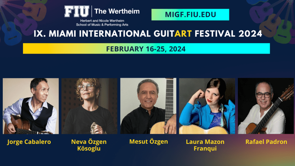 Miami International GuitART Festival Returns In February 2024 Coral   MIGF 2024 EMB 2 