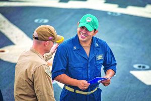 Miami native serves aboard guided missile destroyer in the Red Sea