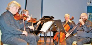 Alhambra String Quartet to perform in concert of romantic musical favorites Alhambra String Quartet to perform in concert of romantic musical favorites