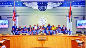 City of Miami recognizes Coconut Grove Cowboys football team