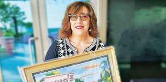 Local landmark inspires poster for Coconut Grove Arts Festival Local landmark inspires poster for Coconut Grove Arts Festival