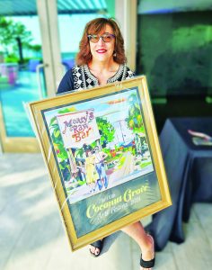 Local landmark inspires poster for Coconut Grove Arts Festival