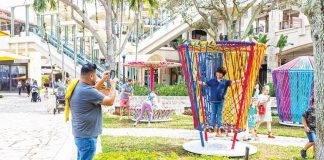 World-famous ‘Los Trompos’ art exhibition at Shops at Merrick Park through Mar. 21 Interactive “Los Trompos” art exhibit is ideal for photo ops.
