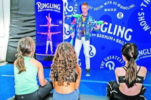 Youngsters get taste of big top from visiting circus performers