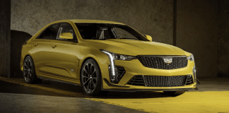 Cadillac CT4 V-Series Sports Sedan Is About Power