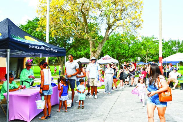 Town’s Easter Eggstravaganza draws 1,500 attendees to Cutler Ridge Park