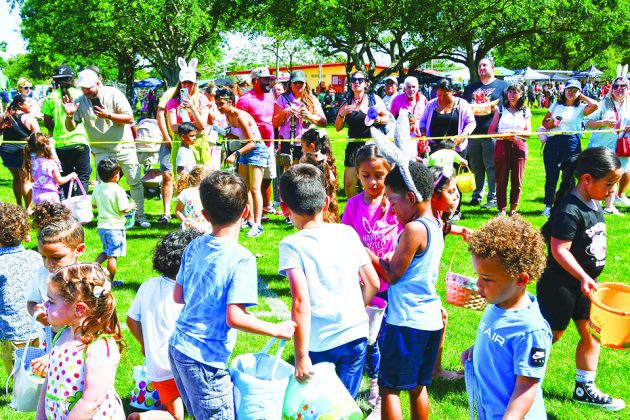 Town’s Easter Eggstravaganza draws 1,500 attendees to Cutler Ridge Park