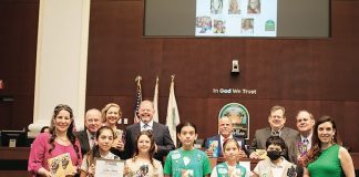 Homestead councilmember honors Girl Scout troop for achievement Homestead councilmember honors Girl Scout troop for achievement