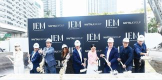 Groundbreaking ceremony for JEM Private Residences Groundbreaking ceremony for JEM Private Residences