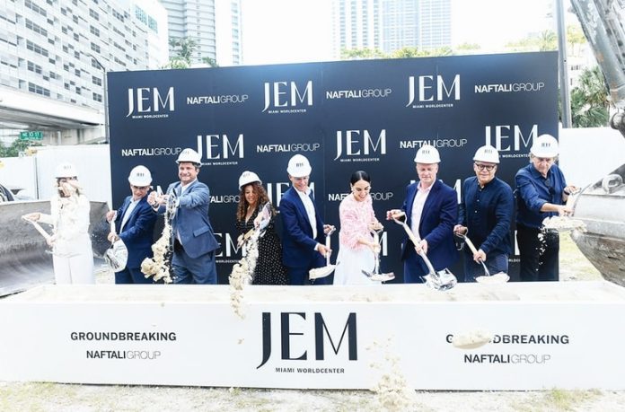 Groundbreaking ceremony for JEM Private Residences