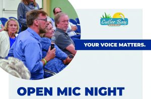 Cutler Bay to host first Open Mic Night of year