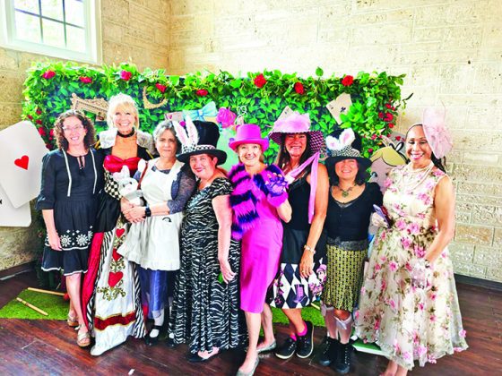 Alice in Wonderland characters gather for Mother’s Day Tea