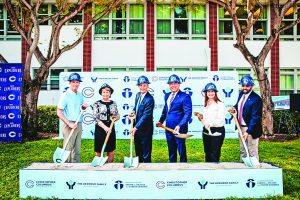 Columbus High holds groundbreaking ceremony for new guidance building