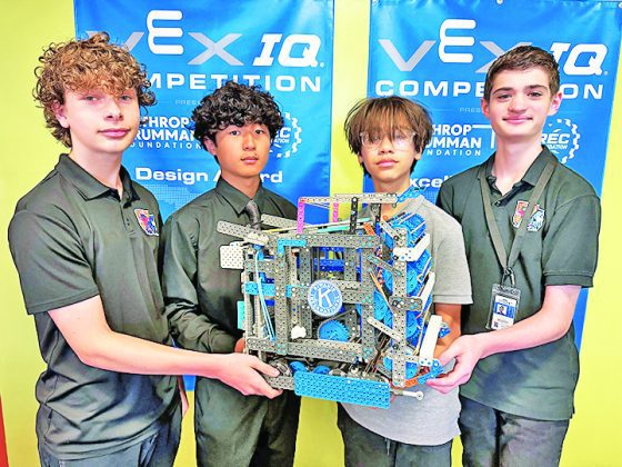 Kiwanis Club of Miami helps fund McMillan MS robotics team trip