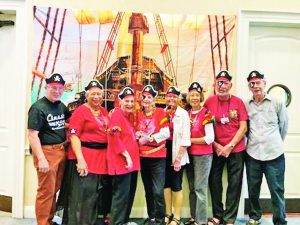 East Ridge residents celebrate April with Pirates theme events