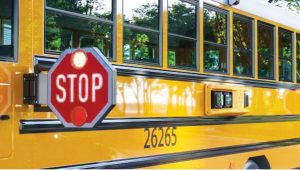 All Miami-Dade County Public Schools buses now are equipped with cameras and flashing STOP signs.