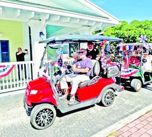 East Ridge residents celebrated July 4th with golf cart parade