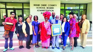 School board recognizes Marshall Davis for his contributions to the community