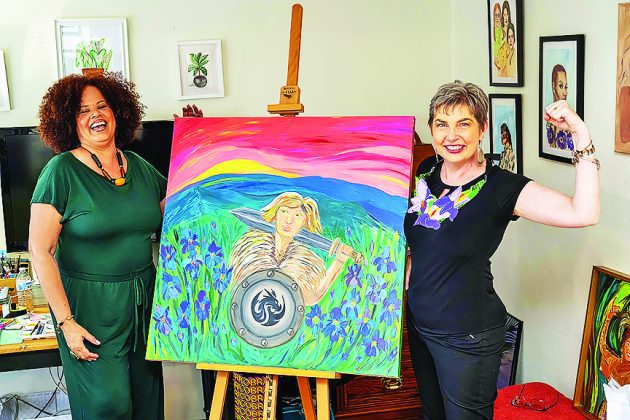 Brushes with Cancer program combines arts and wellness