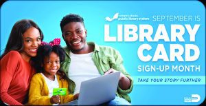 September is Library Card Sign-up Month